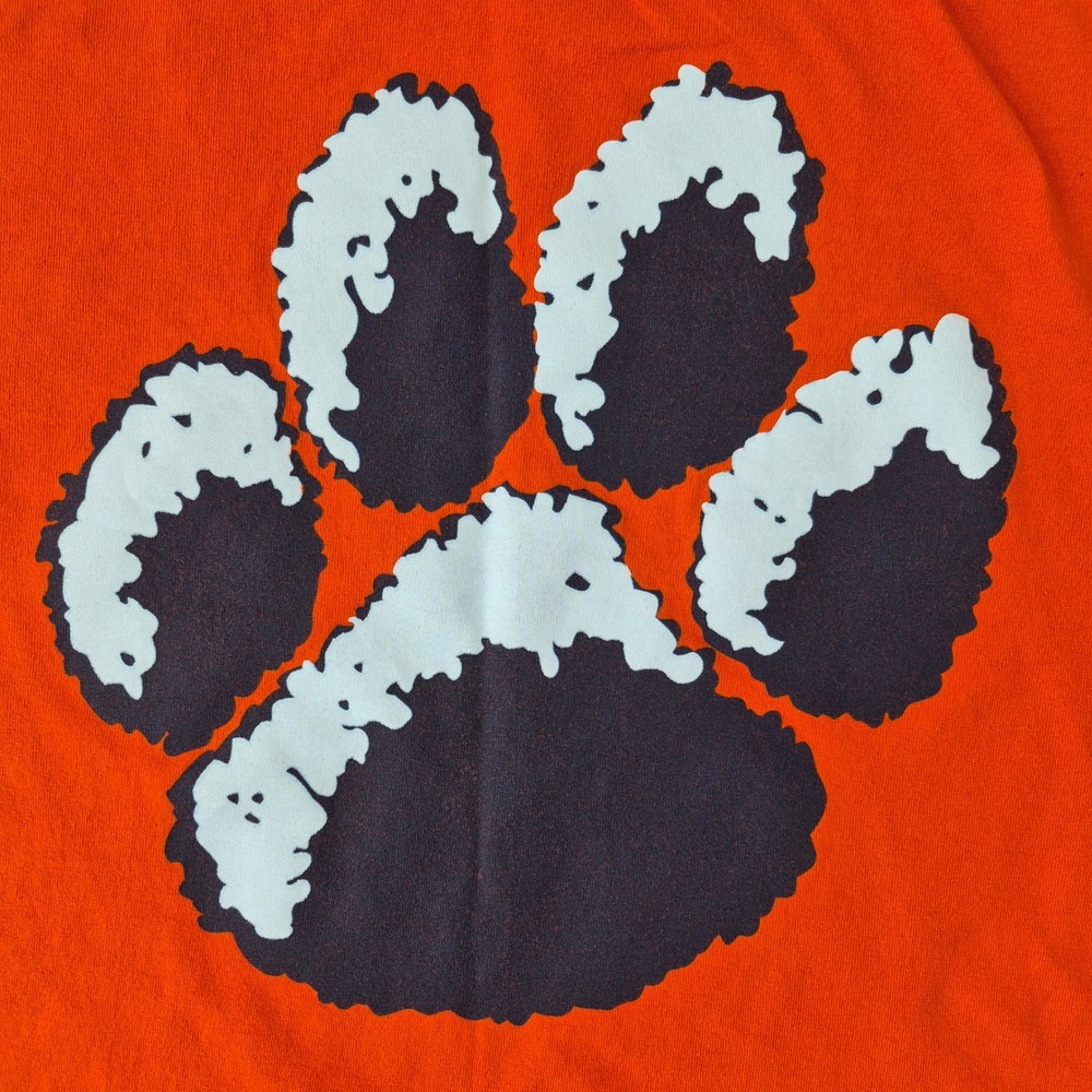 MV Sport Auburn Tigers Long Sleeve T-Shirt Orange Mens Medium Style 707 NCAA - Picture 6 of 11